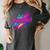 Cowabunga Retro 80s 90s Nostalgia Slang Neon Grunge Art Women's Comfort Colors T-Shirt Pepper