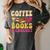Crochet Coffee Reading Books Crocheter Crocheting Women's Comfort Colors T-Shirt Pepper