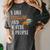 I Like Croissant And Maybe 3 People Baking Introvert Foodie Women's Comfort Colors T-Shirt Pepper