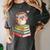 Cute Hedgehog Reading Books Animal Lover Reader Bookworm Women's Comfort Colors T-Shirt Pepper
