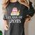 Cute Pink School Owl Class Of 2018 Graduation Women's Comfort Colors T-Shirt Pepper