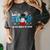 Cute Snowman Let It Snow I Have Books Reader Women's Comfort Colors T-Shirt Pepper