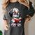 Dalmatian Reading a Book Dog Women's Comfort Colors T-Shirt Pepper