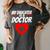 My Daughter Is A Doctor Shirt Proud Parents Graduation Women's Comfort Colors T-Shirt Pepper
