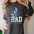 Disney Mickey Mouse 2025 Graduation Class Of '25 Rad Grad Premium Tri-Blend Women's Comfort Colors T-Shirt Pepper