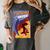 Disney Pixar The Incredibles Omnidroid Comic Book Cover Women's Comfort Colors T-Shirt Pepper