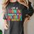 Doctorate Degree PhD Graduation PsyD Woman EdD Psychology Women's Comfort Colors T-Shirt Pepper