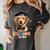 Dog Class Of 2024 Graduation Senior 2024 Men Women Girls Kids Women's Comfort Colors T-Shirt Pepper
