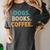 Dogs Books Coffee Book Lover Dogs Coffee Women's Comfort Colors T-Shirt Pepper