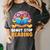 Donut Stop Reading Cute Book Reader Bookworm Donut Day Women's Comfort Colors T-Shirt Pepper