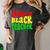 Dope Teacher African American Graduation History Month Women's Comfort Colors T-Shirt Pepper