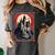 Dracula's Castle Book Cover Illustration Women's Comfort Colors T-Shirt Pepper