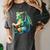 Dragon With Book Women's Comfort Colors T-Shirt Pepper