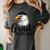 Eagle Grad Squad Class Of 2019 Graduation Women's Comfort Colors T-Shirt Pepper