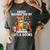 Easily Distracted By Cats And Books Book Lover Cat Women's Comfort Colors T-Shirt Pepper