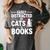 Easily Distracted By Cats And Books Cat & Book Lover Women's Comfort Colors T-Shirt Pepper Easily Distracted By Cats And Books Cat & Book Lover Women's Comfort Colors T-Shirt Pepper