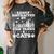 Easily Distracted By Fish Tanks And Cats Lover Introvert Women's Comfort Colors T-Shirt Pepper