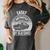 Easily Distracted By Old Cars Graphic Nostalgia Women's Comfort Colors T-Shirt Pepper Easily Distracted By Old Cars Graphic Nostalgia Women's Comfort Colors T-Shirt Pepper