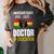 EdD Doctor Of Education Educated Doctorate Graduation Women's Comfort Colors T-Shirt Pepper