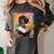 Educated Afro Girl Reading Book Lover History Month Women's Comfort Colors T-Shirt Pepper