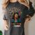 Education Is Freedom History Month Teacher Books Afro For Men Women Women's Comfort Colors T-Shirt Pepper
