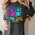 Eighties Console Controller Gaming Player Gadget Nostalgia Women's Comfort Colors T-Shirt Pepper