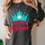 EMT Trauma Queen Paramedic Student T-Shirt Graduation Women's Comfort Colors T-Shirt Pepper