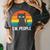 Ew People Cat Anti Social Introvert Premium Tri-Blend Women's Comfort Colors T-Shirt Pepper