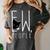 Ew People Cat Introvert Anti-Social Women's Comfort Colors T-Shirt Pepper