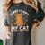 Excuse For Introverts My Cat Doesnt Like You Cat Women's Comfort Colors T-Shirt Pepper