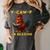 F-CAW-F I'm Reading Chicken Book Lover Introvert Meme Women's Comfort Colors T-Shirt Pepper