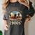 Father’s Day Please Be Patient With Me I'm From The 1900s Premium Women's Comfort Colors T-Shirt Pepper