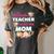 My Favorite Teacher Calls Me Mom Graduation Women's Comfort Colors T-Shirt Pepper