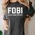 Fear Of Being Included Fobi Sarcastic Women Introvert-Chic Women's Comfort Colors T-Shirt Pepper