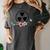 Floral Rad Tech Radiology Graduation X-Ray Tech Women's Comfort Colors T-Shirt Pepper