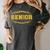 Football Proud Senior 2026 Graduation Year Women's Comfort Colors T-Shirt Pepper