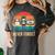 Never Forget Retro 80s 90s Floppy VHS Cassette Nostalgia Women's Comfort Colors T-Shirt Pepper