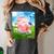 Frutiger Aero Aesthetic Tech Kawaii Strawberry Milk Fishes Women's Comfort Colors T-Shirt Pepper Frutiger Aero Aesthetic Tech Kawaii Strawberry Milk Fishes Women's Comfort Colors T-Shirt Pepper