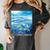 Frutiger Aero Aesthetic Tech Ocean Underwater Fishes Women's Comfort Colors T-Shirt Pepper Frutiger Aero Aesthetic Tech Ocean Underwater Fishes Women's Comfort Colors T-Shirt Pepper
