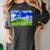 Frutiger Aero Dolphin Meadow Aesthetic Y2k 2000s Ironic Women's Comfort Colors T-Shirt Pepper