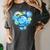 Frutiger Aero Metro Abstract Maximalism 2000s Nostalgia Premium Tri-Blend Women's Comfort Colors T-Shirt Pepper