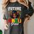Future HBCU Grad Girl HBCU Toddler Kids Graduation Women's Comfort Colors T-Shirt Pepper