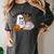 Ghost Reading Halloween Women Teacher Book Lover Women's Comfort Colors T-Shirt Pepper