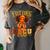 Girl Future HBCU Graduate Afro College Graduation Kids Women's Comfort Colors T-Shirt Pepper