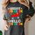 Goodbye 3rd Grade Hello 4th Grade Graduation 2024 Women's Comfort Colors T-Shirt Pepper