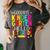 Goodbye Kinder Garten Hello 1st Grade Graduation 2024 Women's Comfort Colors T-Shirt Pepper