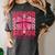 Graduate 2025 For Senior 2025 Graduation Coquette Pink Bow Women's Comfort Colors T-Shirt Pepper