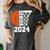 Graduate Senior Class Of 2024 Basketball Player Graduation Women's Comfort Colors T-Shirt Pepper