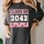 Graduating Class Of 2042 First Day Of School 2042 Graduation Women's Comfort Colors T-Shirt Pepper