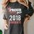 Graduation 2018 Tshirt Proud Mom Of A 2018 Graduate T-Shirt Women's Comfort Colors T-Shirt Pepper